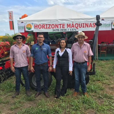 Feira de Canarana MT com o parceiros da Horizonte MÃ¡quinas